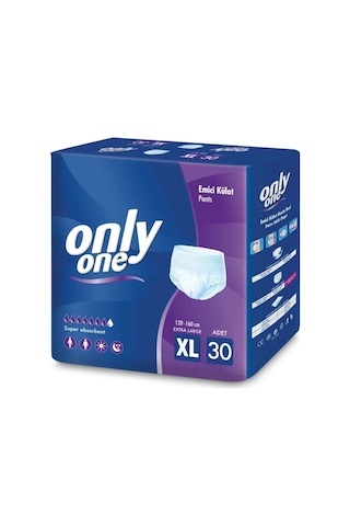 Only One Emici Külot Hasta Bezi XL 30'lu