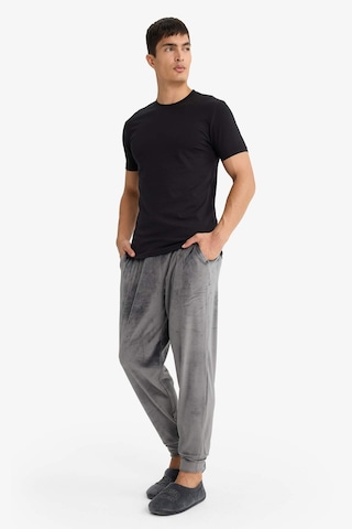 Defacto Regular Fit Cepli Kadife Pijama Altı F4672ax25wnar138 Antrasit