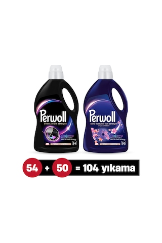 Perwoll Çiçek Cazibesi Koyurenkler 2,75 L 50 Yıkama +yenileme Siyah 2.97l 54 Yıkama pktprwcckhys2set-5826 2750 ML