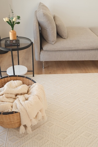 Kaşmir Halı 7/24 İskandinav Azera 100x300 CM Salon Mutfak Halısı Yolluk Kilim