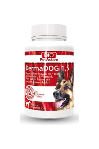 Biopetactive Dermadog Köpek Vitamini 75 Gr - 50 Tablet