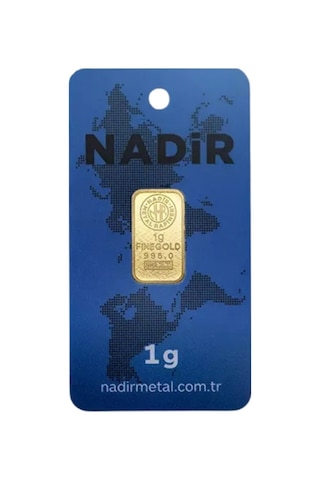 1 Adet 1 Gr 24 Ayar Altın 995
