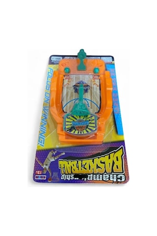 Mini Basketbol Şut Oyunu, Yaylı Fırlatmalı 24cm
