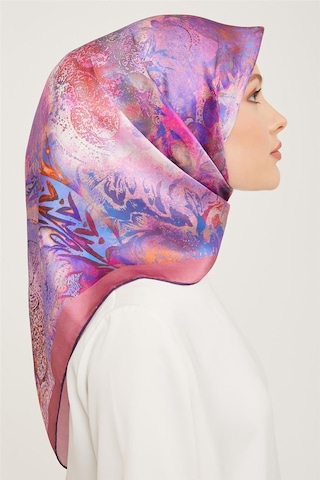 Armine Twill İpek Eşarp 23ka9041 02 Mor