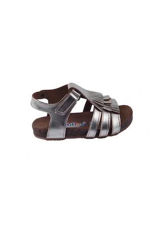 Toddler 01217 Anatomik Deri Mantar Taban Püsküllü Sandalet 21-25 (422205955) Altın