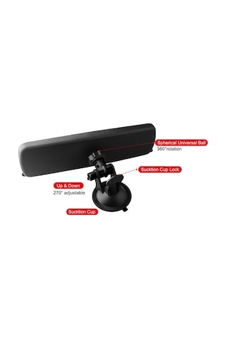 Besthome1 Geniş Görüş Alanlı Anti-parlak Mavi Dikiz Aynası - Czc-251 Blue, Yüksek Kaliteli Ve Görsel Konforlu