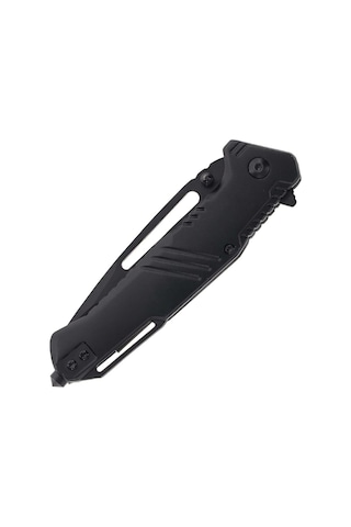 Smith Wesson Extreme Ops Tanto Black Linerlock Glass Breaker Taktik Kamp Çakı 1205907 Siyah