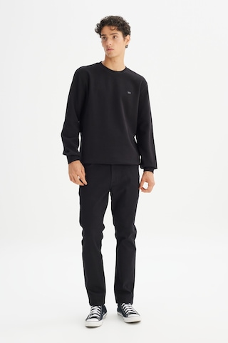 Lee Erkek Regular Fit Bisiklet Yaka Baskılı Siyah Sweatshirt-l2520308 Siyah
