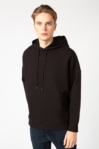 Vigoss Erkek Kapşonlu Sweatshırt 62170-00377 SIYAH