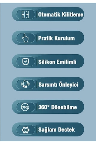 Sarsıntı Önleyici Otomatik Kilitli Gidon Motosiklet Tutucu Bisiklet Tutucu Scooter Tutucu Yatay Dikey