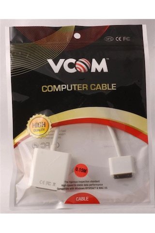Vcom Cg711 iPhone Uyumlu 4, Ipad 2, Ipad 3 To Hdmı Adaptör Kdo