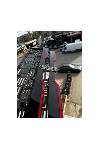 Volkswagen Uyumlu Logolu Lip Model Pleksi Plakalık - 784761948