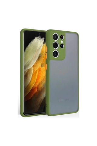 Sm Galaxy Uyumlu S21 Ultra Ultra Kamera Korumalı Premium Silikon Kılıf- 5775 Lacivert