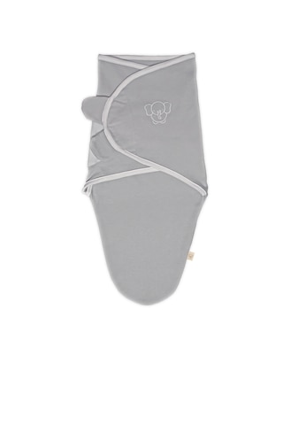 Lilalinda Yenidoğan Nakış Detaylı Pamuk Kundak