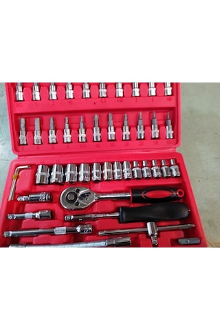 Lokma Takımı 46parça 1/4 Pro Ufak Lokma Takımı Tornavida Bits Set
