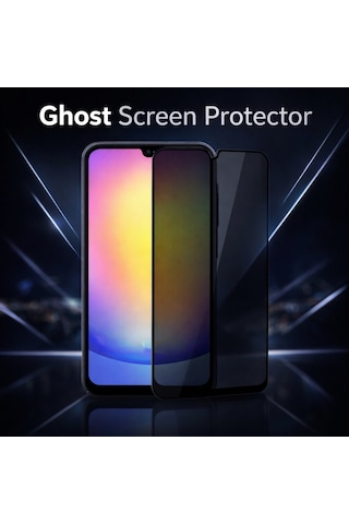 Samsung Uyumlu Galaxy A25 Hayalet Ekran Koruyucu Gizli Privacy