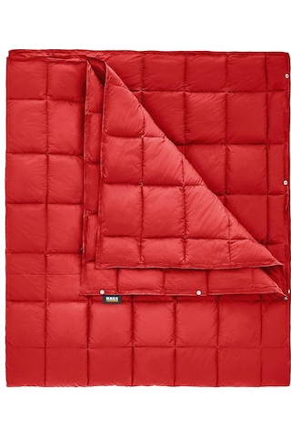 Haegs Kamp Battaniyesi - Dış Mekan Hafif Kompakt Seyahat Yorganı Kamp Yürüyüş Outdoor Şal, Battaniye 200-150 Cm Kırmızı