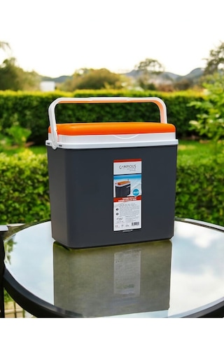 Safari 24 Lt Taşınabilir Buzluk Portatif Soğutucu Cooler Box Turu Turuncu