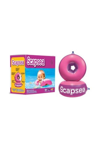 Scapsea İçi Sünger Dolgulu Yüzme Kolluk Pompa, Taşıma Çantası Ve Tamir Kiti Dahil 10-40 Kg Taşım