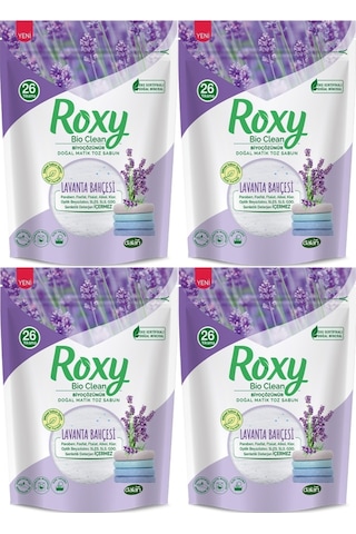 Dalan Roxy Bio Clean Matik Sabun Tozu 800GR Lavanta Bahçesi (4 Lü