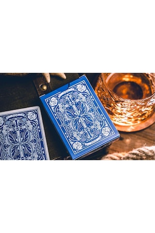 King Star Sanctuary Blue Premium Oyun Kağıdı Limited Edition Koleksiyonluk İskambil Kartları