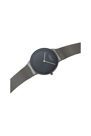 Obaku Denmark V307lxuumu Quartz Hasır Gri 34 Mm Kadın Kol Saati Gri