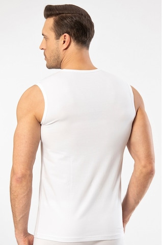 Cacharel Erkek Bisiklet Yaka Spor Atlet 1303/beyaz