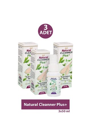 Natural Cleanner Plus+ 50 Ml 3 Adet Natural Cleanner Plus+ 50 Ml 3 Adet