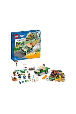 LEGO® City 60353 Vahşi Hayvan Kurtarma Görevleri 246 Parça