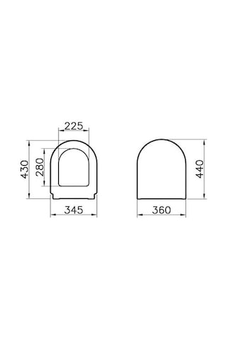 VitrA Zentrum Soft Klozet Kapağı 94 - 003 - 009