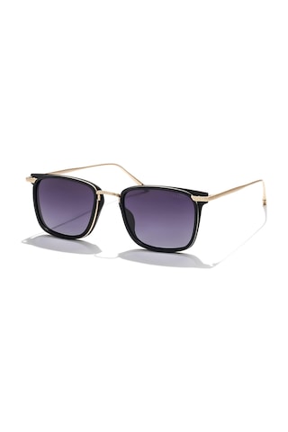 Hermod Spl727-c5-52 Polarize Unisex Güneş Gözlüğü Altın