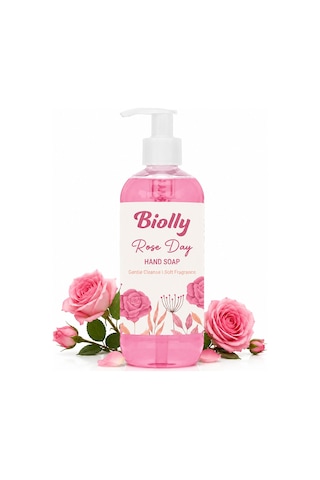 Biolly Botanica Rose Day Sıvı Sabun 500 Ml 12'li Paket Biolly Botanica Rose Day Sıvı Sabun 500 Ml 12'li Paket