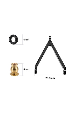 Didadodo Scx24 Rc Araç İçin Hafif Alüminyum Bağlantı Çubukları Seti