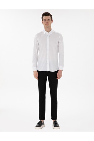 Pierre Cardin Erkek Beyaz Gömlek Desenli 50301749-vr013 Beyaz