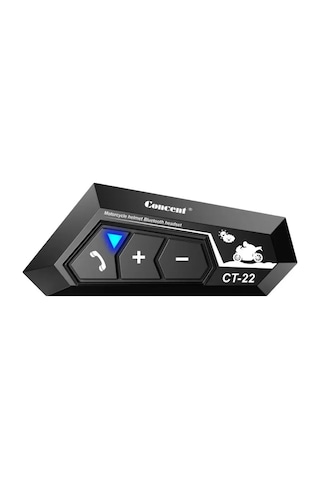 Miaxtreme Rgb Su Geçirmez Ipx8 Bluetooth V5.4 Motosiklet Kask Kulaklık Interkom S-c22