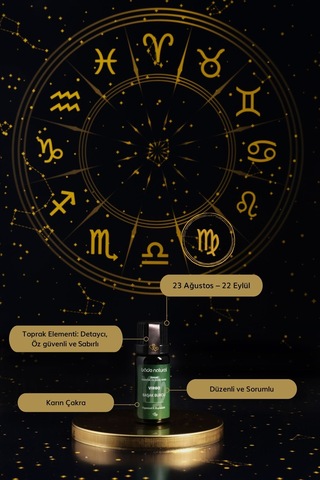 Bade Natural Başak Burcu Aromaterapi Karışımı 10 ML