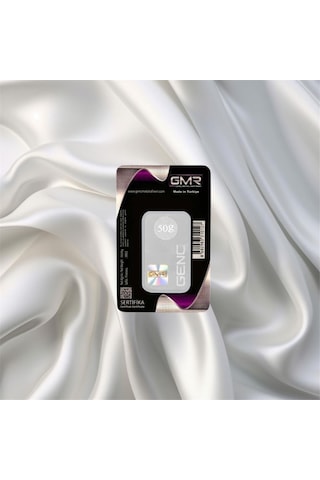 Leva Gold 50 Gr Gmr Gümüş Külçe