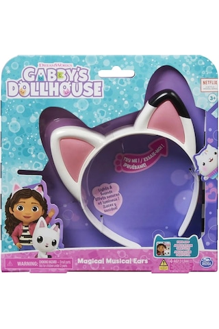 Gabby's Dollhouse Taç Kedi Kulaklığı