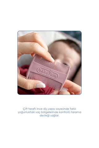 Babyjem Konak Tarağı Soft Pembe