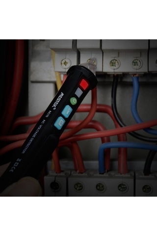 Honmex Mestek Ac10 Akıllı Dokunmadan Voltaj Test Cihazı 12-1000v Işık Ve Sesli Alarmlı Akım Tespiti Işık Fonksiyonlu Pil Yok
