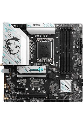 Msı Mb B760m Gamıng Plus Wıfı Ddr5 6800 Oc Mhz Hdmı Dp Atx 1700p