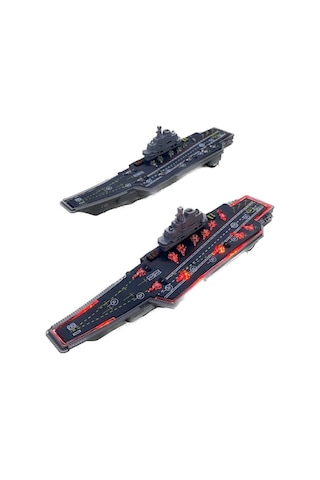 Sürtmeli Işıklı Ve Müzikli Uçak Gemisi Büyük Boy