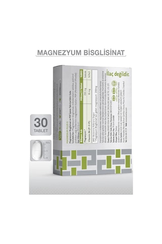 Goodday Magnesium Plus Bisglisinat 30 Tablet 3 Adet