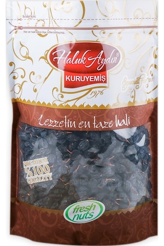 Haluk Aydın Kuruyemiş Karaman Siyah Çekirdekli Üzüm 1 KG