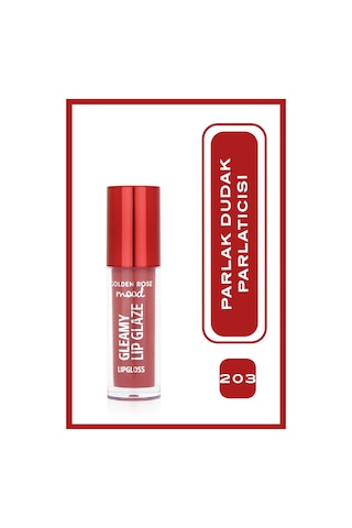 Mood Gleamy Lip Glaze Dudak Parlatıcısı 203 Rose Chic