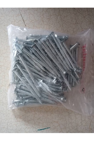 8 CM Lik Çelik Çivi - Beton Çivisi - ( 1 Pkt-100 Adet )