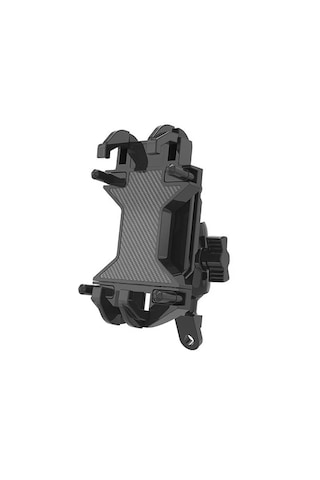 Microcase Zr844 Gidon Ve Ayna Bağlantılı 360 Derece Dönen Titreşim Önleyici Motosiklet Scooter Telefon Tutucu - Al5075 -