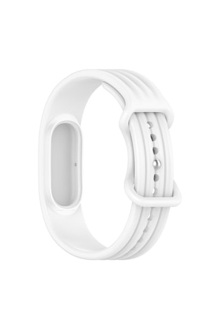 Caseonn Google Fitbit Air Kordon Premium Silikon Spor Kayış Beyaz