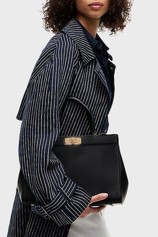 Tommy Hilfiger Logolu Çıkarılabilir Askılı Çanta Kadın Çanta Aw0aw18729 Bds Siyah