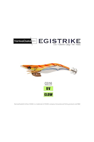 Naniwaosakashi Egistrike 3.5 135mm 20.8g Kalamar Zokası